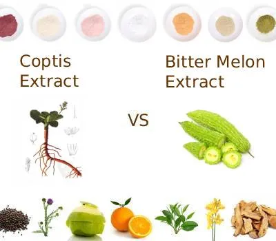 Koptis ekstrakti va achchiq qovun ekstrakti: qon shakarini boshqarish uchun q...